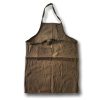 OLD TENT MAT FABRIC APRON