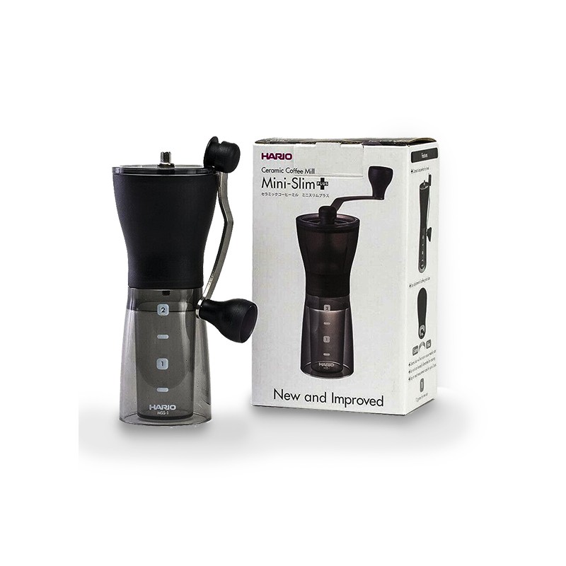HARIO MSS-1DTB MINI MILL PLUS CERAMIC GRINDER BLACK
