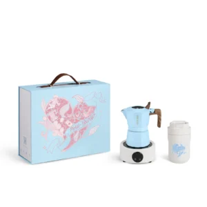 MHW‑3BOMBER Flipped Moka Pot Gift Box – Edizione Premium